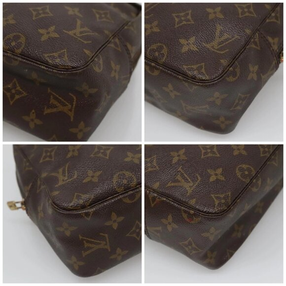 LOUIS VUITTON Monogram Trousse Toilette 28 Clutch Bag M47522 LV Auth gh598 - Picture 14 of 16